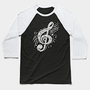 Treble Clef Baseball T-Shirt